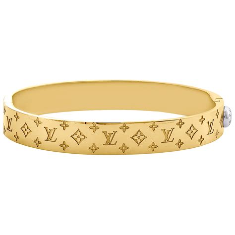 louis vuitton gold cuff bracelet